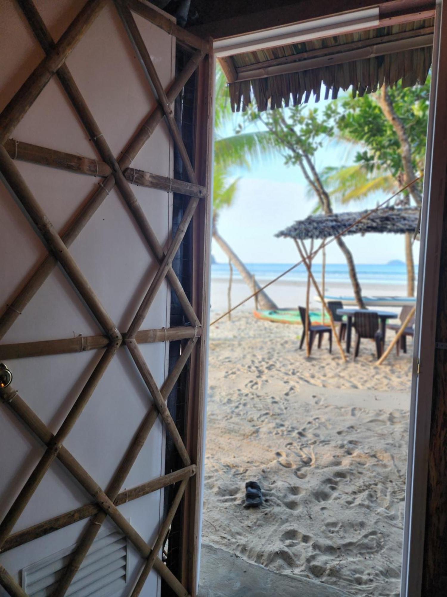 Bice Camp Bucana Beach El Nido Bagian luar foto